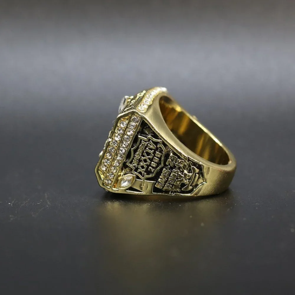 St Louis Rams‎ Championship Ring 1999 Fan Edition Los Angeles Rams Gold